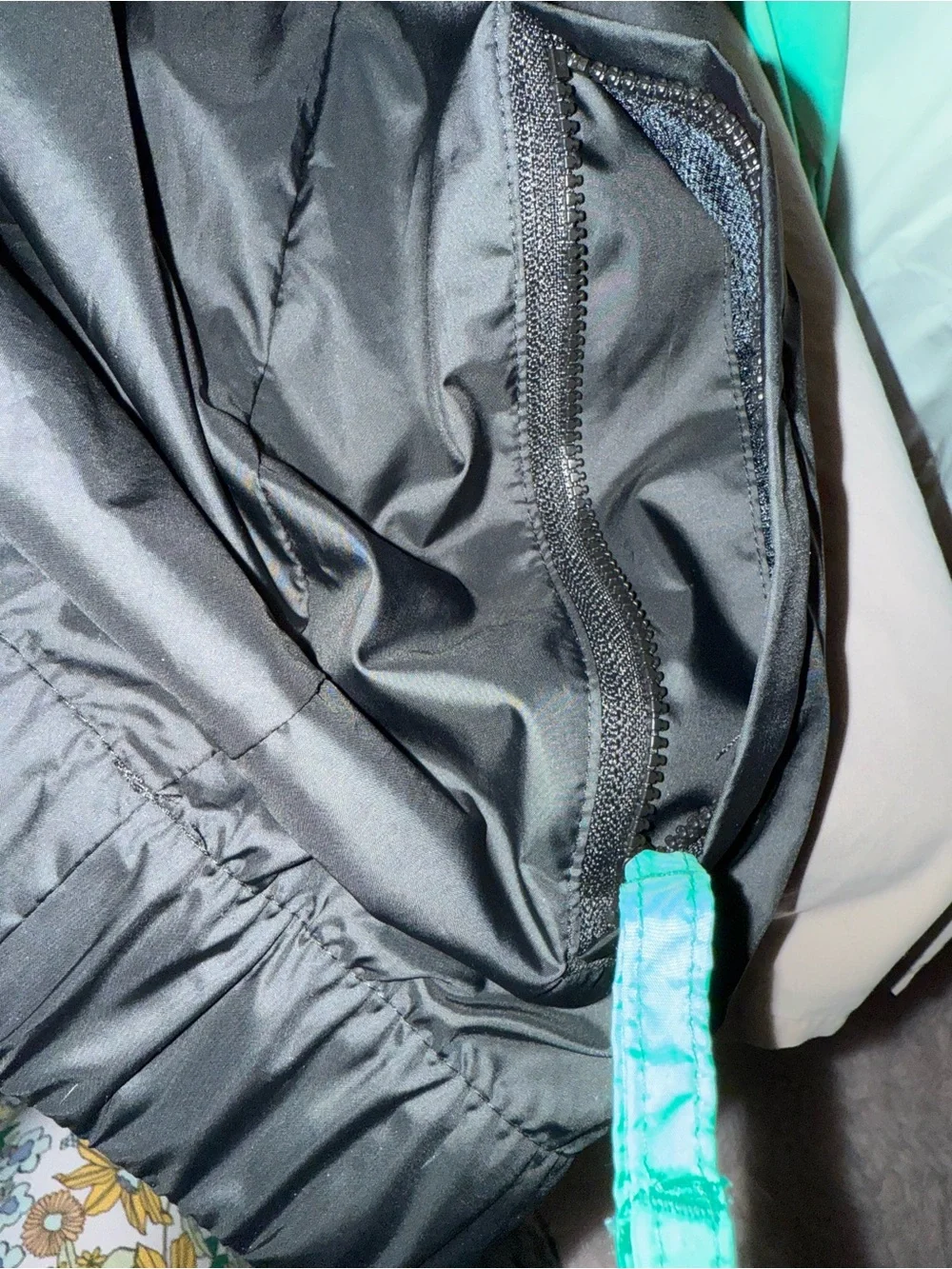 Columbia Green, Magenta & Black Colorblock- Sandy Sail Rain Jacket